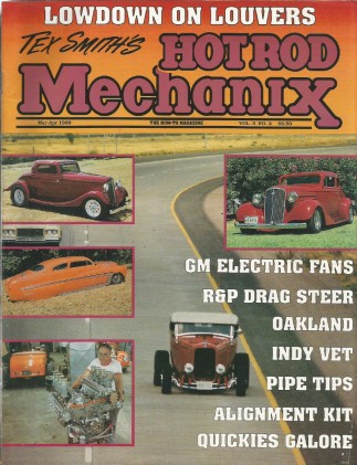 HOT ROD MECHANIX 1989 MAR - LOUVER SPECIAL, GM ELEC FAN, OAKLAND, LA ZOOM